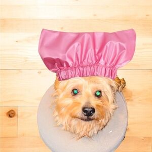 1PC Small Pet Shower Bath Cap Ear Protector NEW